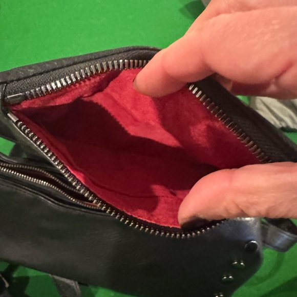 Hammitt Black Satchel with Gunmetal Gray Accents - Picture 10 of 13